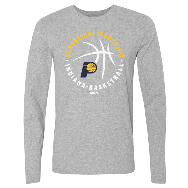 Tyrese Haliburton Men's Long Sleeve T-Shirt | 500 LEVEL