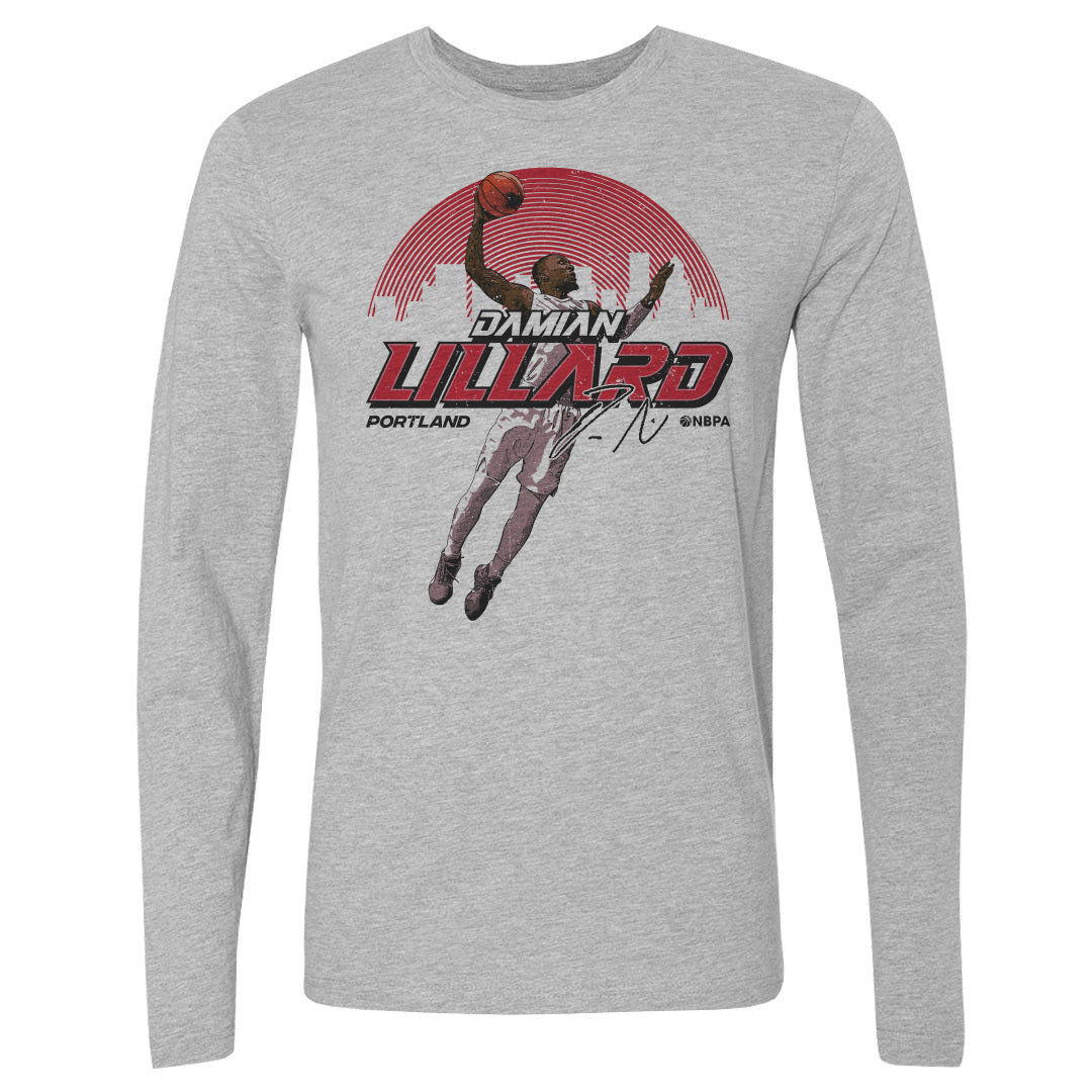 Damian Lillard Men's Long Sleeve T-Shirt | 500 LEVEL