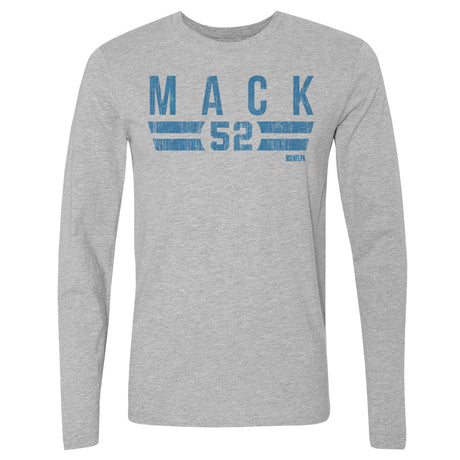 Khalil Mack Men's Long Sleeve T-Shirt | 500 LEVEL