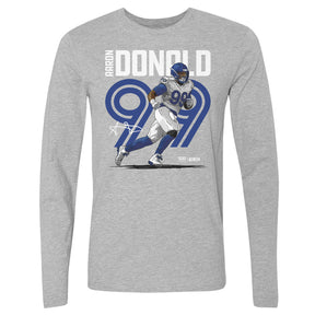 Aaron Donald Men's Long Sleeve T-Shirt | 500 LEVEL