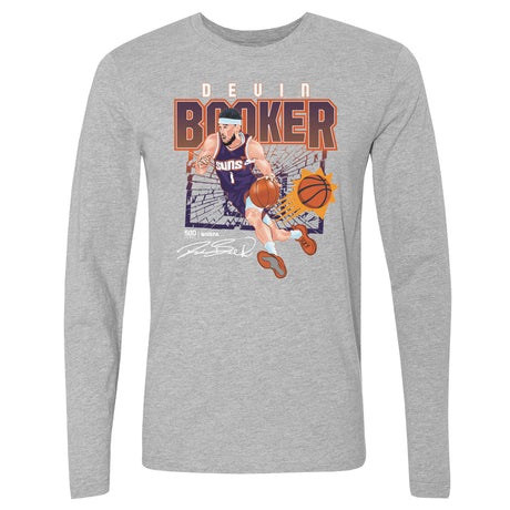 Devin Booker Men's Long Sleeve T-Shirt | 500 LEVEL