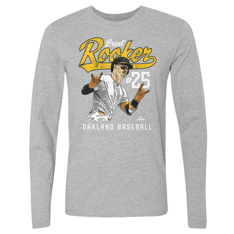 Brent Rooker Men's Long Sleeve T-Shirt | 500 LEVEL