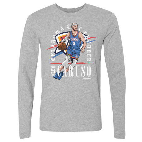 Alex Caruso Men's Long Sleeve T-Shirt | 500 LEVEL