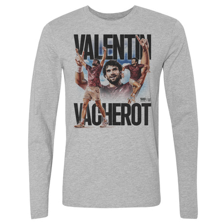 Valentin Vacherot Men's Long Sleeve T-Shirt | 500 LEVEL