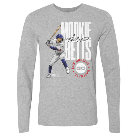 Mookie Betts Men's Long Sleeve T-Shirt | 500 LEVEL