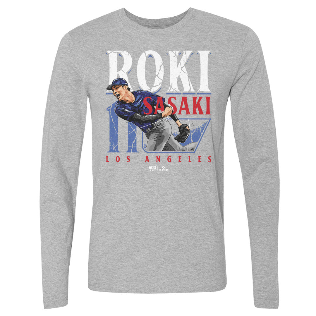 Roki Sasaki Men's Long Sleeve T-Shirt | 500 LEVEL