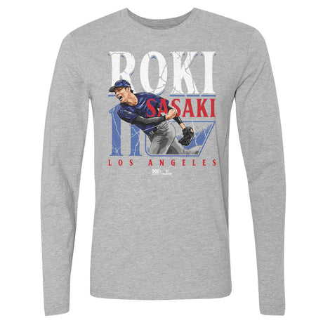 Roki Sasaki Men's Long Sleeve T-Shirt | 500 LEVEL