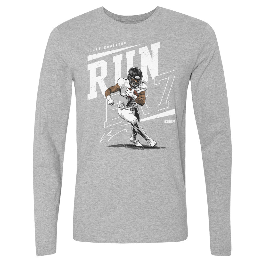 Bijan Robinson Men's Long Sleeve T-Shirt | 500 LEVEL
