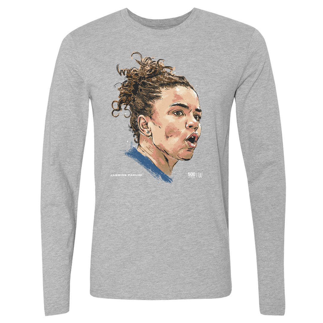 Jasmine Paolini Men's Long Sleeve T-Shirt | 500 LEVEL