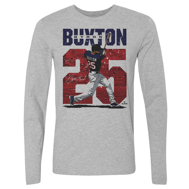 Byron Buxton Men's Long Sleeve T-Shirt | 500 LEVEL