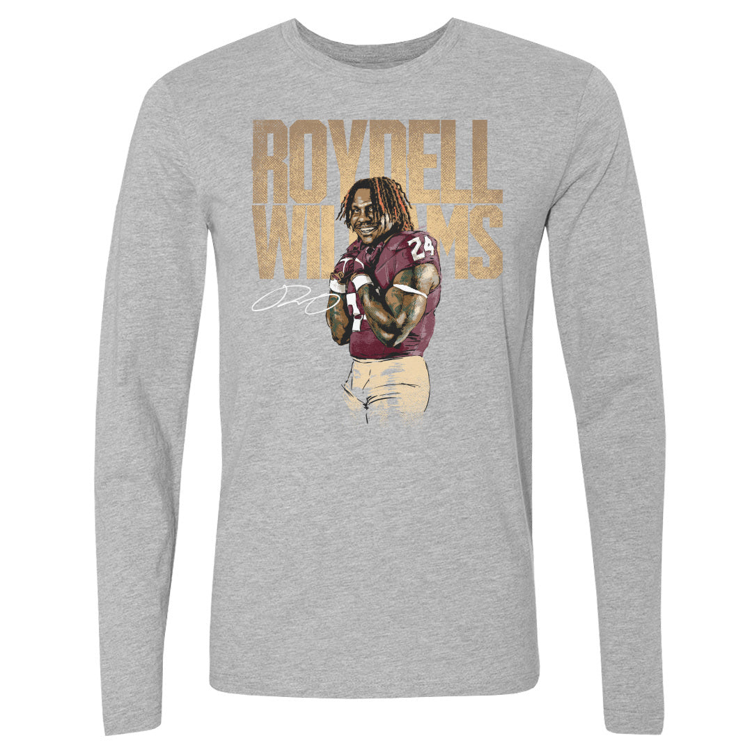 Roydell Williams Men's Long Sleeve T-Shirt | 500 LEVEL