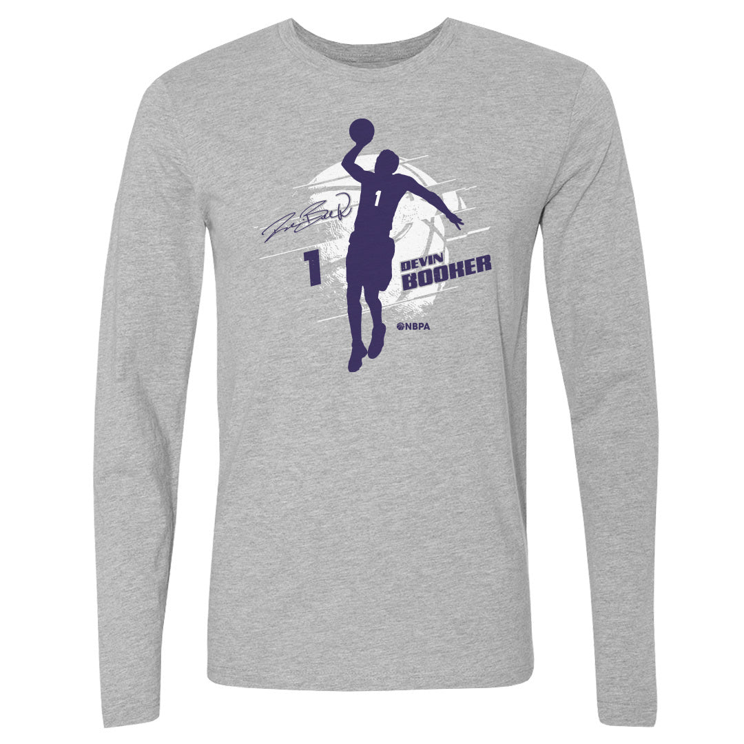 Devin Booker Men's Long Sleeve T-Shirt | 500 LEVEL