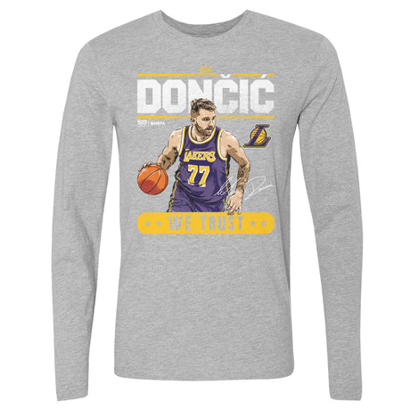 Luka Doncic Men's Long Sleeve T-Shirt | 500 LEVEL