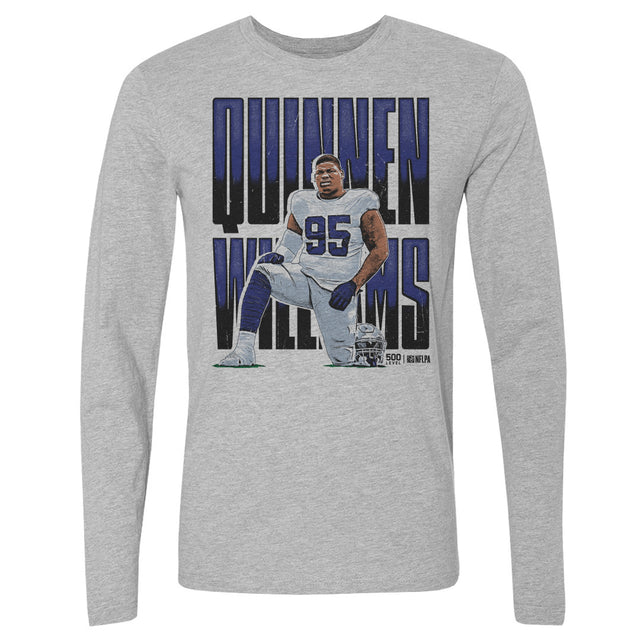Quinnen Williams Men's Long Sleeve T-Shirt | 500 LEVEL