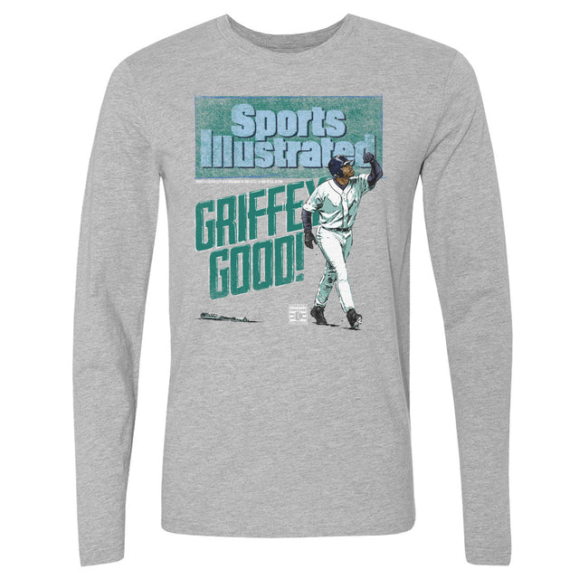 Ken Griffey Jr. Men's Long Sleeve T-Shirt | 500 LEVEL