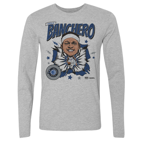Paolo Banchero Men's Long Sleeve T-Shirt | 500 LEVEL