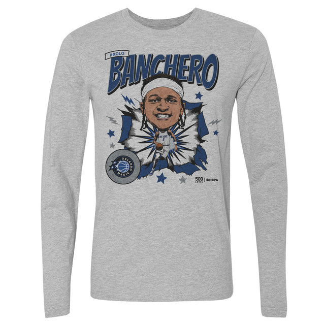 Paolo Banchero Men's Long Sleeve T-Shirt | 500 LEVEL