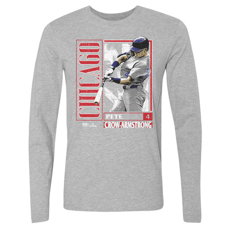 Pete Crow-Armstrong Men's Long Sleeve T-Shirt | 500 LEVEL