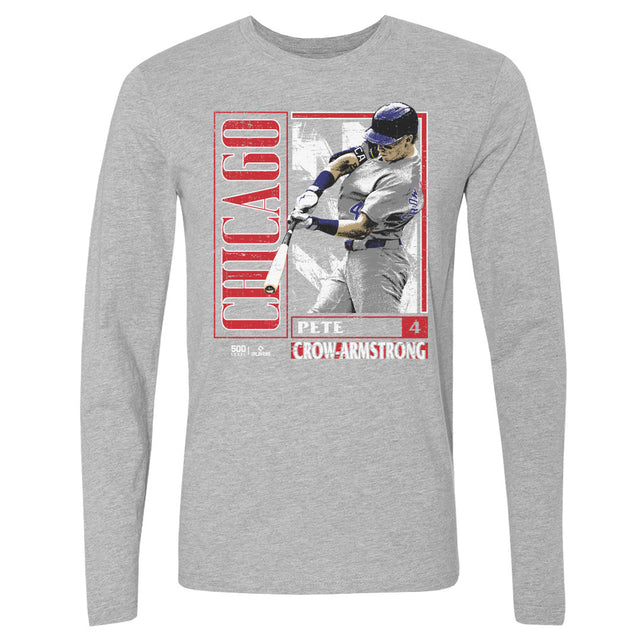 Pete Crow-Armstrong Men's Long Sleeve T-Shirt | 500 LEVEL