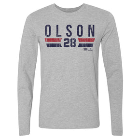 Matt Olson Men's Long Sleeve T-Shirt | 500 LEVEL