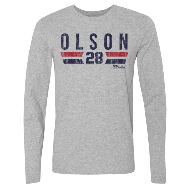Matt Olson Men's Long Sleeve T-Shirt | 500 LEVEL