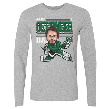 Jake Oettinger Men's Long Sleeve T-Shirt | 500 LEVEL