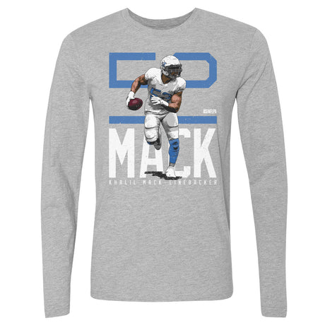 Khalil Mack Men's Long Sleeve T-Shirt | 500 LEVEL