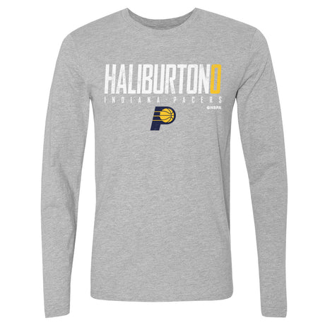 Tyrese Haliburton Men's Long Sleeve T-Shirt | 500 LEVEL