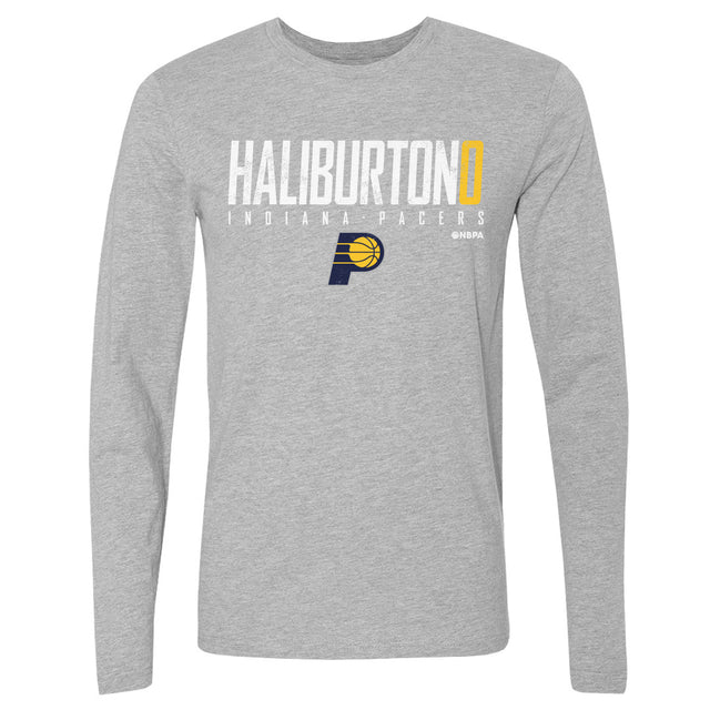 Tyrese Haliburton Men's Long Sleeve T-Shirt | 500 LEVEL