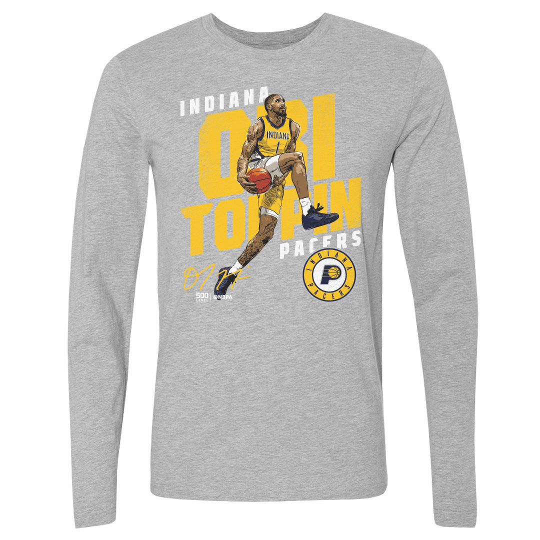 Obi Toppin Men's Long Sleeve T-Shirt | 500 LEVEL