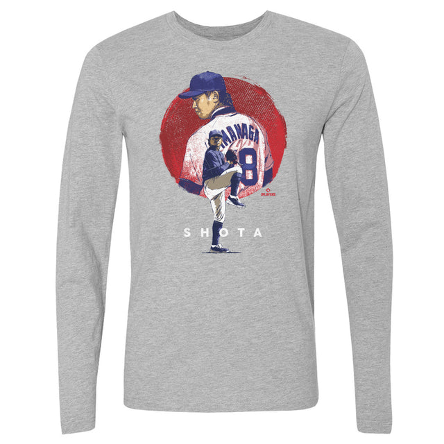 Shota Imanaga Men's Long Sleeve T-Shirt | 500 LEVEL