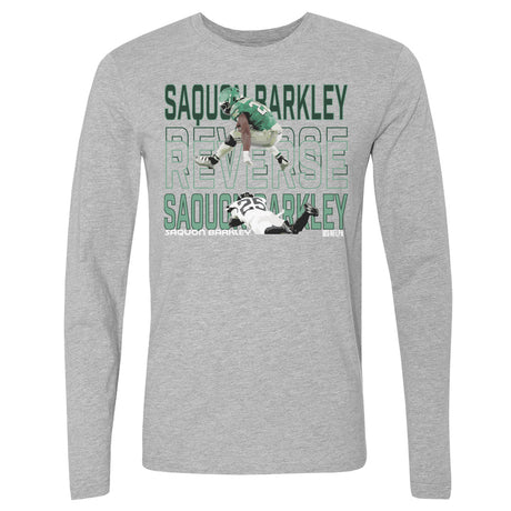 Saquon Barkley Men's Long Sleeve T-Shirt | 500 LEVEL
