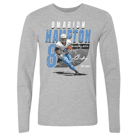 Omarion Hampton Men's Long Sleeve T-Shirt | 500 LEVEL