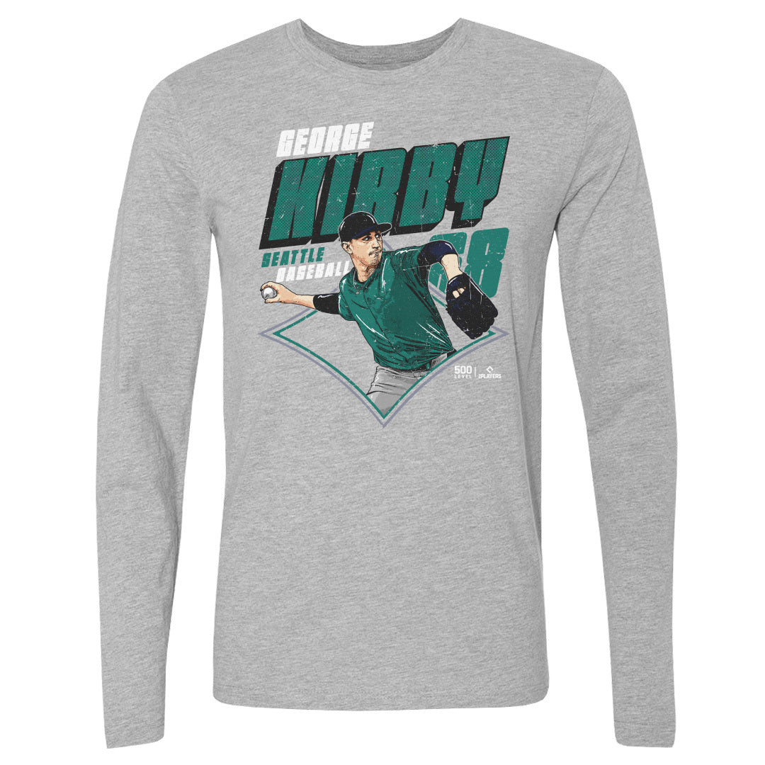 George Kirby Men's Long Sleeve T-Shirt | 500 LEVEL