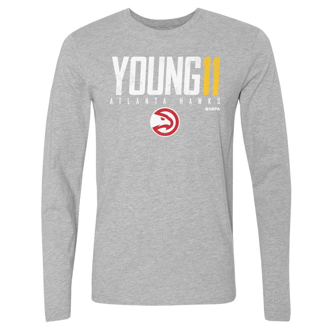 Trae Young Men's Long Sleeve T-Shirt | 500 LEVEL