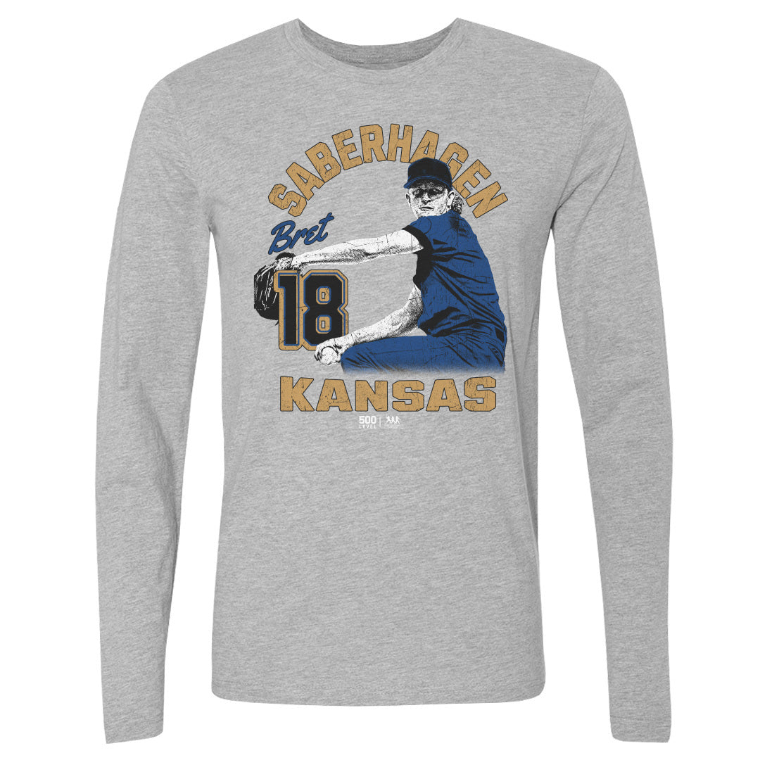 Bret Saberhagen Men's Long Sleeve T-Shirt | 500 LEVEL