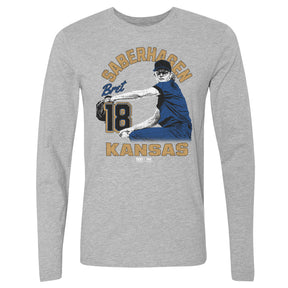 Bret Saberhagen Men's Long Sleeve T-Shirt | 500 LEVEL