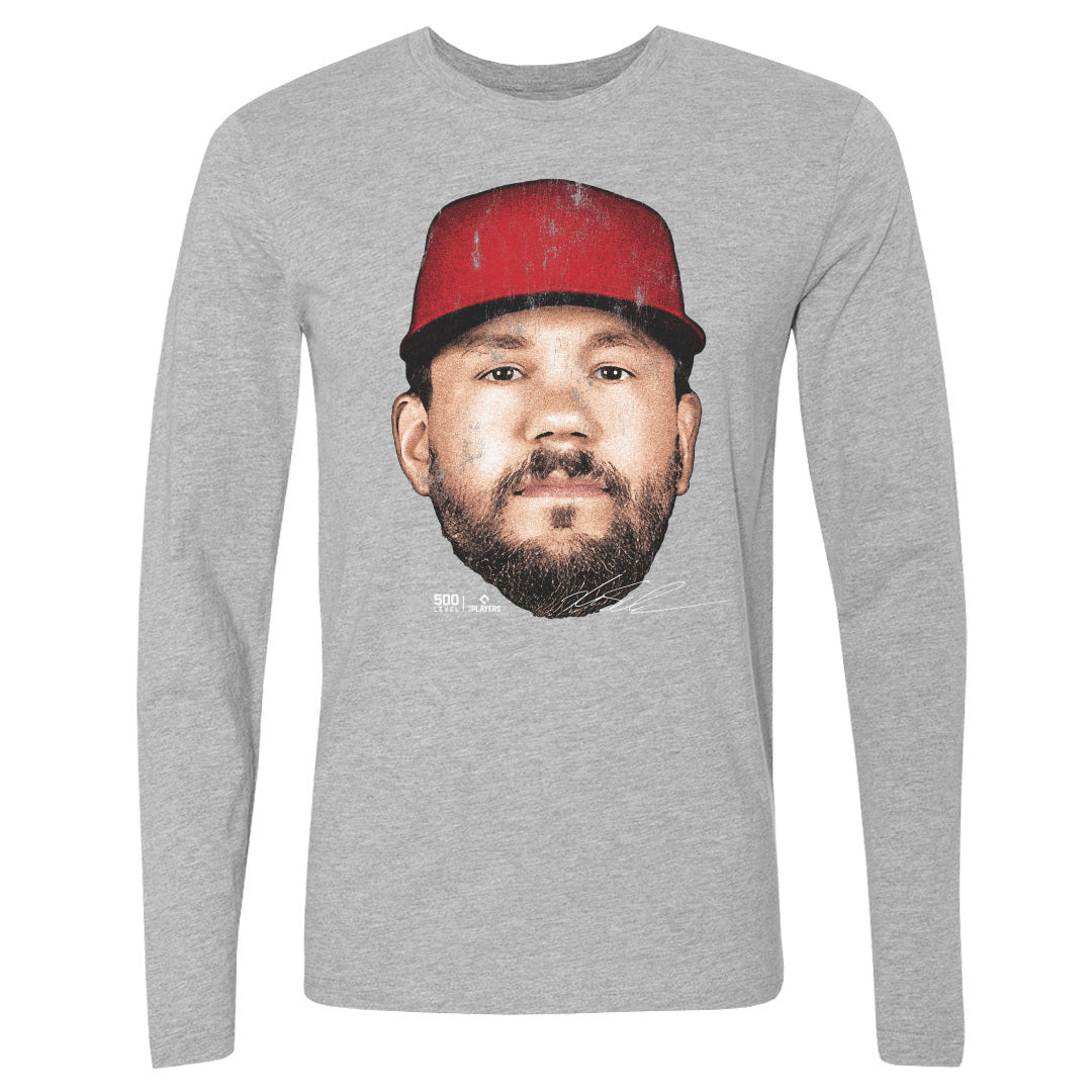 Kyle Schwarber Men's Long Sleeve T-Shirt | 500 LEVEL