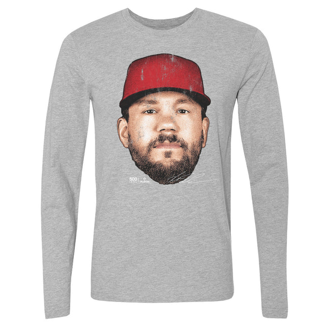 Kyle Schwarber Men's Long Sleeve T-Shirt | 500 LEVEL