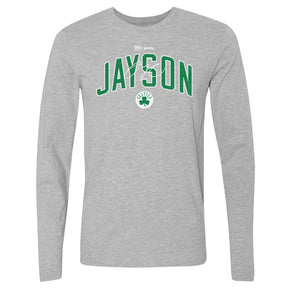 Jayson Tatum Men's Long Sleeve T-Shirt | 500 LEVEL
