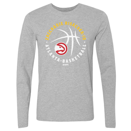 Zaccharie Risacher Men's Long Sleeve T-Shirt | 500 LEVEL