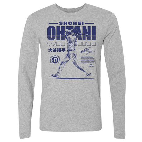 Shohei Ohtani Men's Long Sleeve T-Shirt | 500 LEVEL