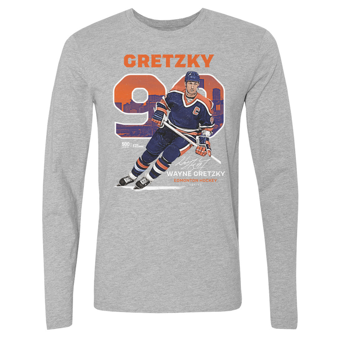 Wayne Gretzky Men's Long Sleeve T-Shirt | 500 LEVEL