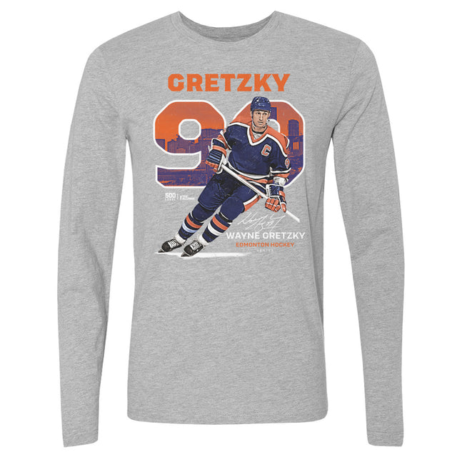 Wayne Gretzky Men's Long Sleeve T-Shirt | 500 LEVEL