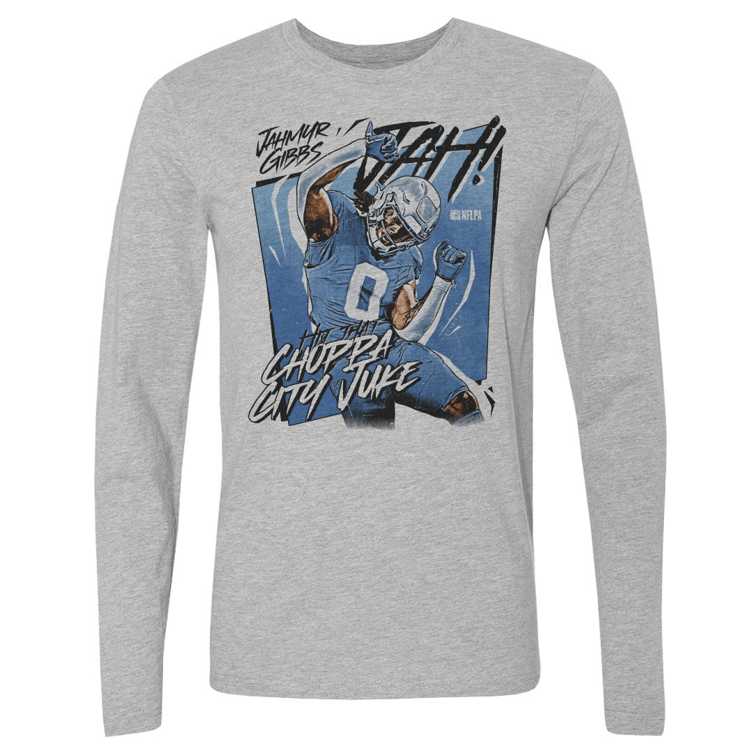 Jahmyr Gibbs Men's Long Sleeve T-Shirt | 500 LEVEL