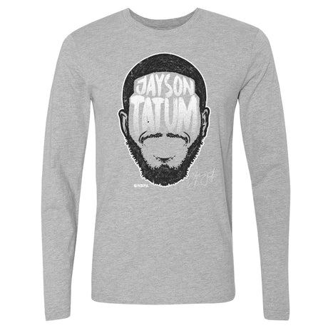 Jayson Tatum Men's Long Sleeve T-Shirt | 500 LEVEL