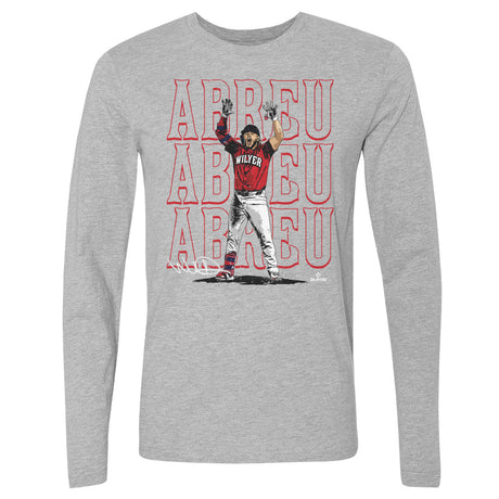 Wilyer Abreu Men's Long Sleeve T-Shirt | 500 LEVEL