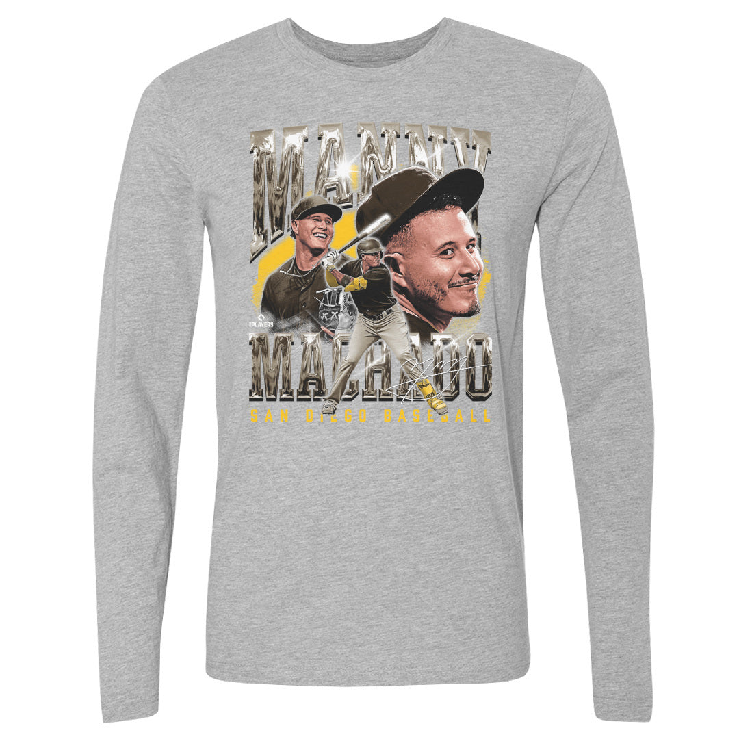 Manny Machado Men's Long Sleeve T-Shirt | 500 LEVEL