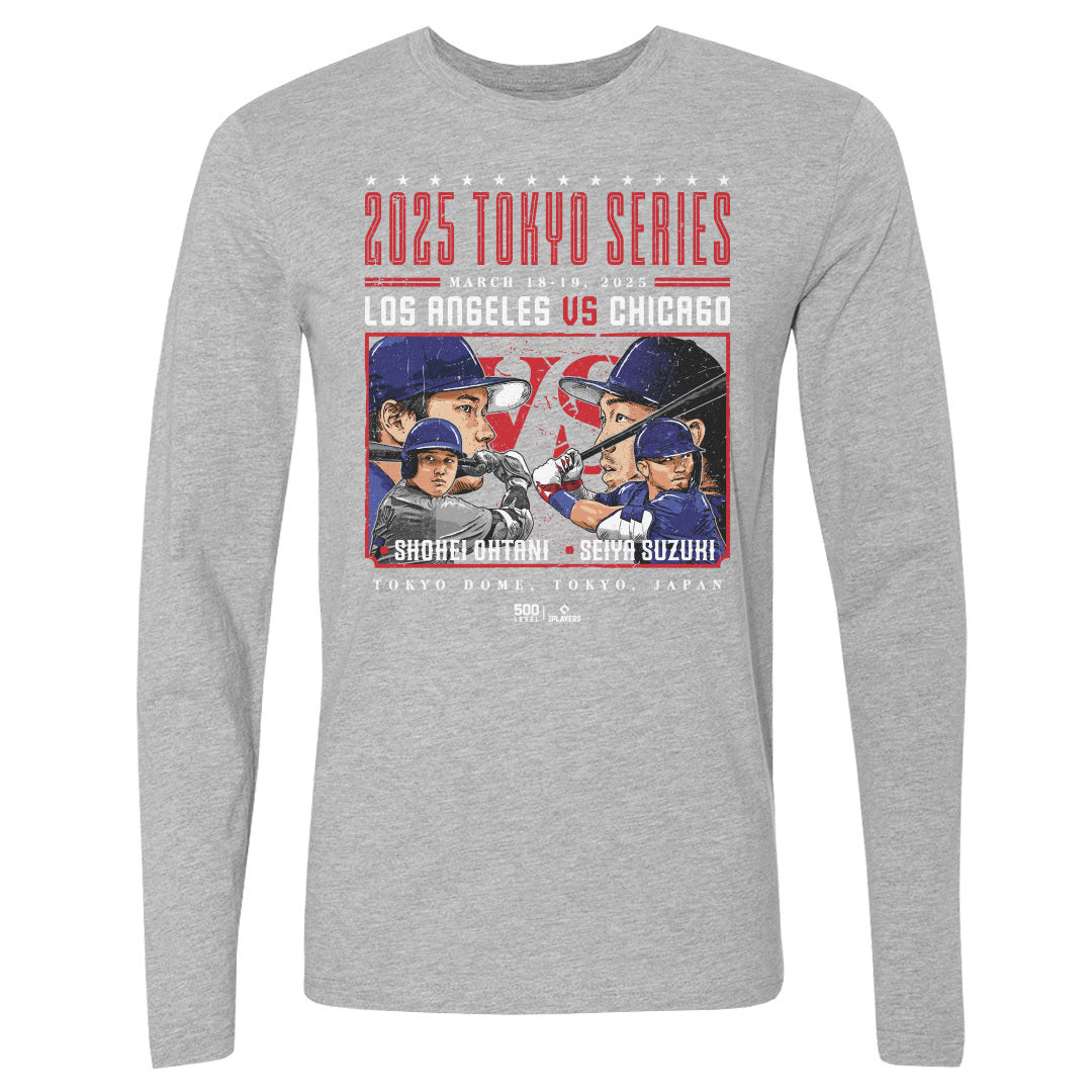 Shohei Ohtani Men's Long Sleeve T-Shirt | 500 LEVEL