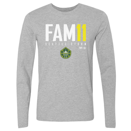 Awa Fam Men's Long Sleeve T-Shirt | 500 LEVEL
